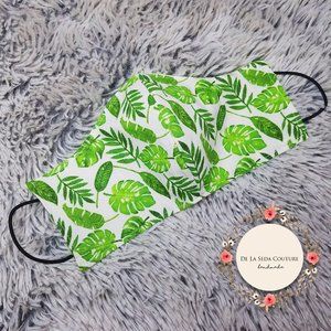2/$20⭐️Tropical Face Mask - with Filter Pocket + Filter